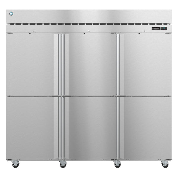 Hoshizaki R3A-HS Three Section Upright Refrigerator, 82.5" W x 33.5" D x 79.5" H