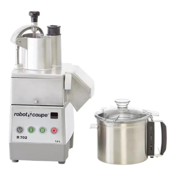 Robot Coupe R702 7.5 L Food Processor with Vegetable Prep Set, 208 - 240V, 2 2/5 hp