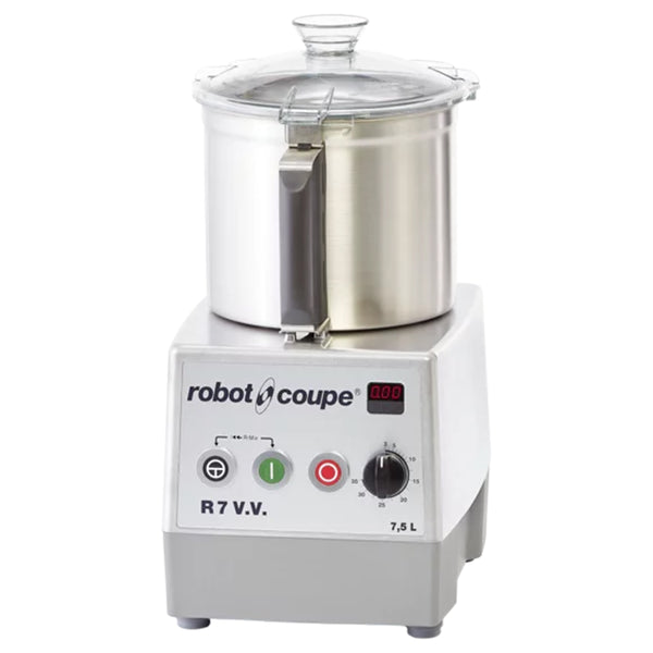 Robot Coupe R7VV Tabletop Cutter Mixer, 120V, 2 hp, 7.5 L