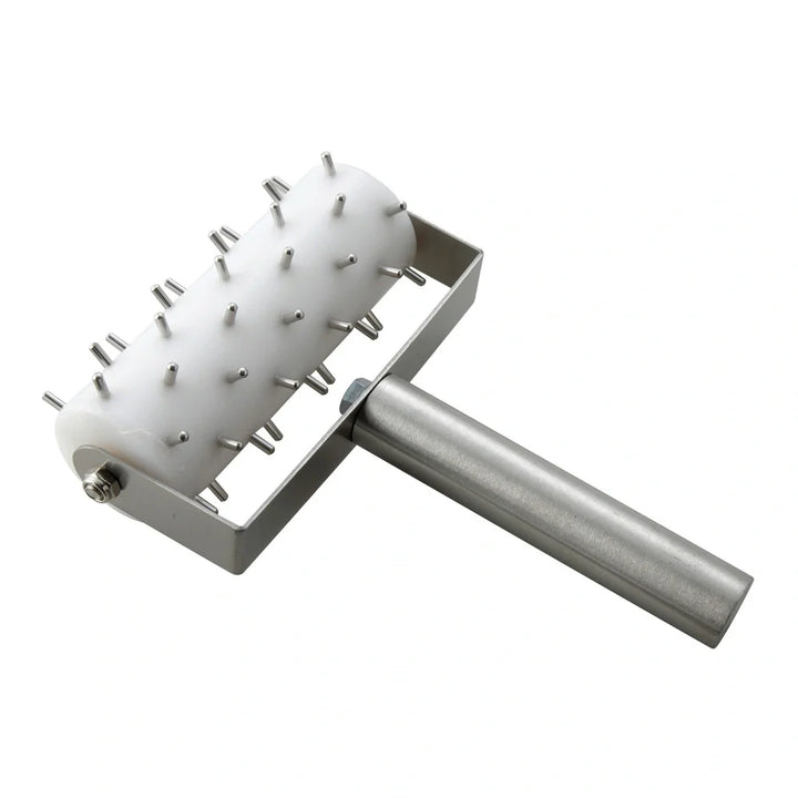 Winco RD-5 Dough Roller Docker, 5" Head, Stainless Steel Handle