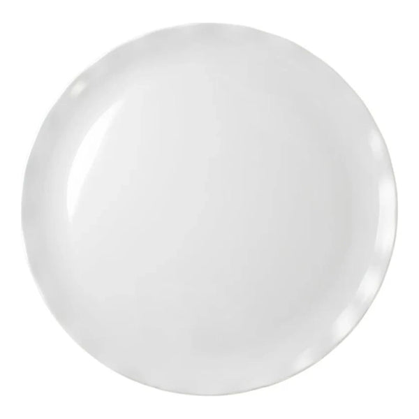 Thunder Group RF1020W 8-1/8" Melamine White Round Plate