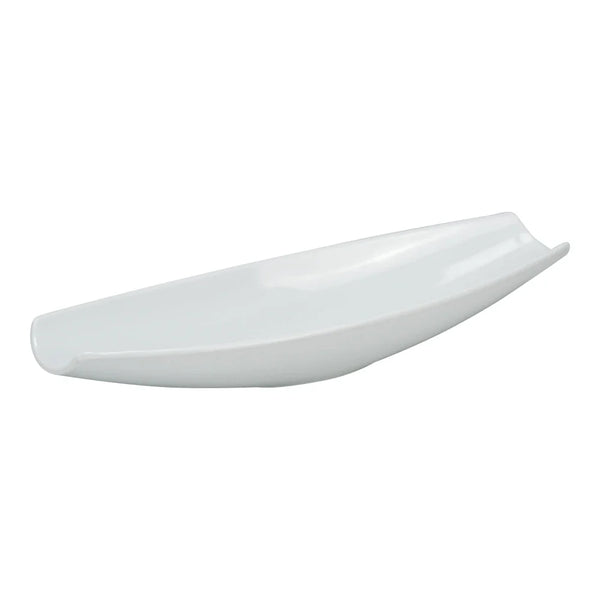 Yanco RM-312 3 3/4? White Melamine Rome Boat Plate, Pack of 48