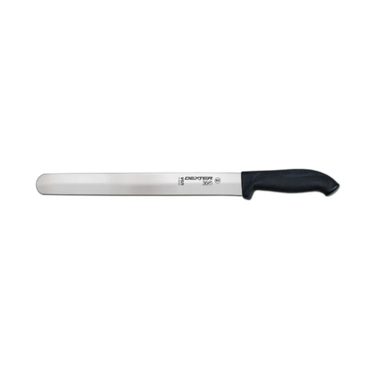 Dexter Russell S360-12PCP 12" Slicing Knife with Black Handle - 36010