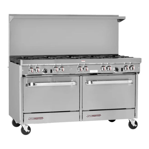 Southbend S60CC-3G/T S-Series, Gas Range , 60", 36" Manual Griddle, 4 Non-Clog Burners 176,000 Btu