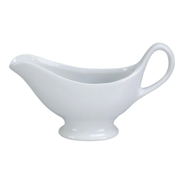 Yanco SB-3 3.5 Oz White Porcelain Sauce Boat, Pack of 36