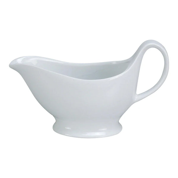 Yanco SB-5 5.5 Oz White Porcelain Sauce Boat, Pack of 36