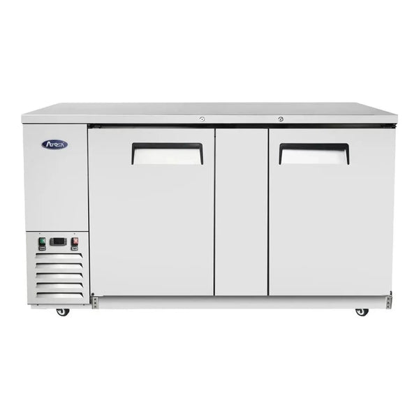 Atosa SBB69GRAUS1 68" Shallow Depth Back Bar Cooler 18.6 Cu.Ft