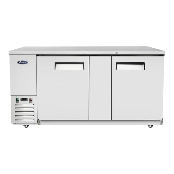 Atosa SBB69GRAUS1 68" Shallow Depth Back Bar Cooler 18.6 Cu.Ft