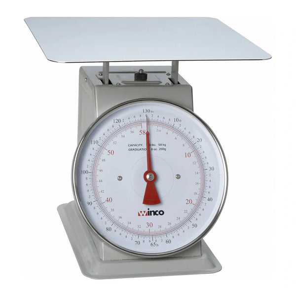 Winco SCAL-9130 130Lbs Receiving Scale, 9" Dial