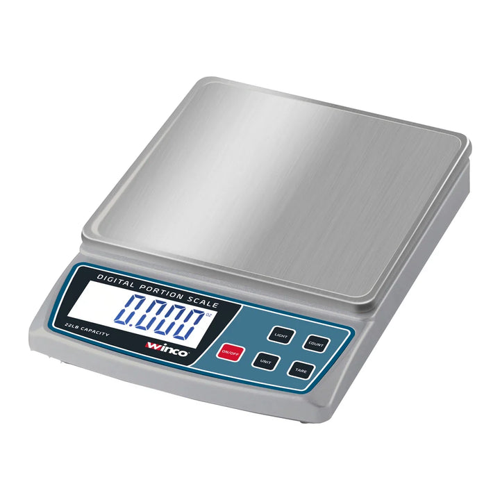 Winco SCAL-D22 Digital 22 Round Portion Control Scale