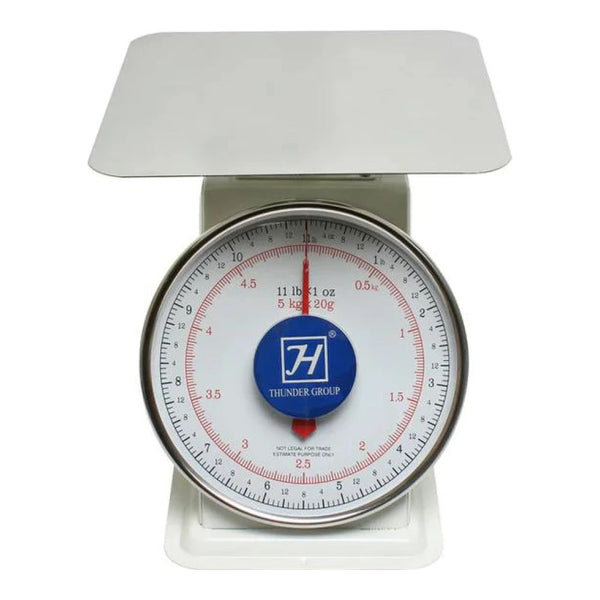 Thunder Group SCSL003 Stainless Steel Flat Platform Scale, 11 LB.