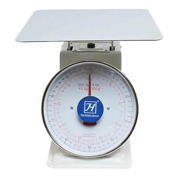 Thunder Group SCSL007 Stainless Steel Flat Platform Scale, 100 LB