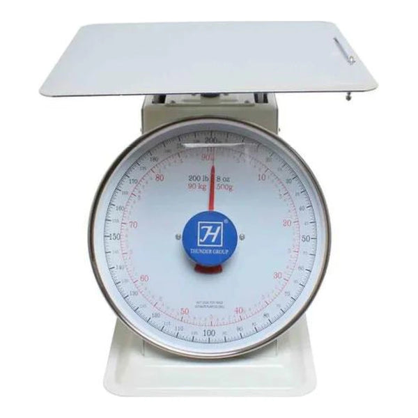 Thunder Group SCSL008 Stainless Steel Flat Chinese Cattis Scale Portion Scale, 200 LB.