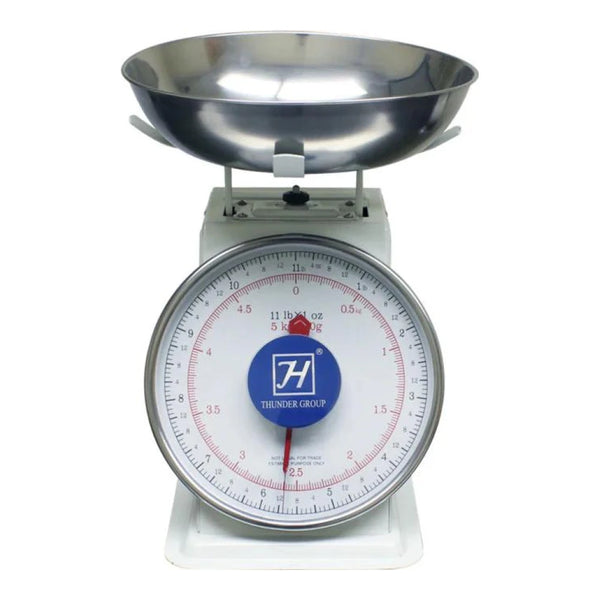 Thunder Group SCSL103 Stainless Steel Bowl Chinese Cattis Portion Scale, 11 LB