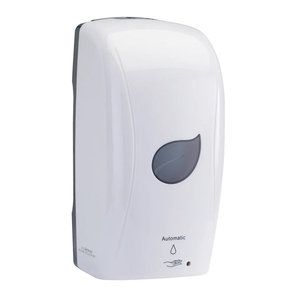 Winco SDAF-1W Pur-Clean White Automatic Foam Soap Dispenser, 1000ml