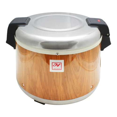 Thunder Group SEJ18000 Wood Grain Electric 50 Cups Rice Warmer