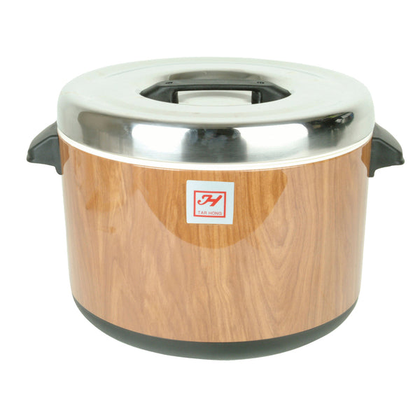 Thunder Group SEJ71000 Wood Grain 40 Cups Insulated Sushi Rice Pot