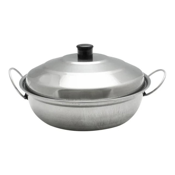 Thunder Group SLAL01B 7-1/2" Stainless Steel 18/0 Alcohol Wok Body