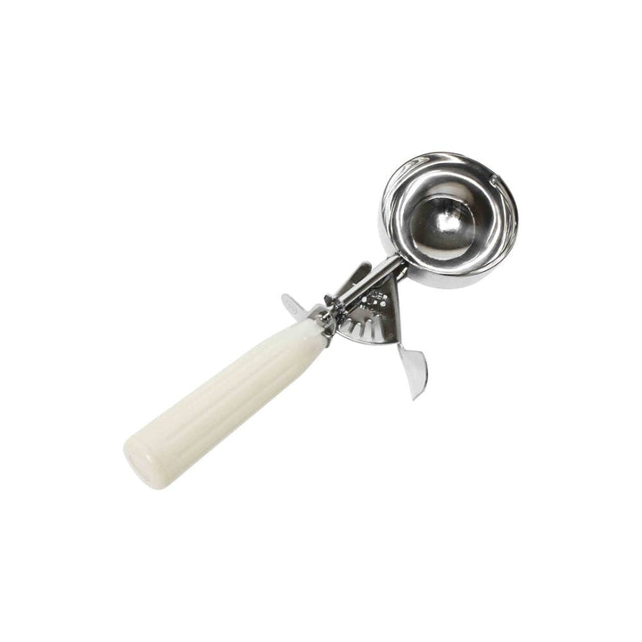 Thunder Group SLDS010 8-3/4" x 3" Stainless Steel 18/8 Ice Cream Disher Ivory