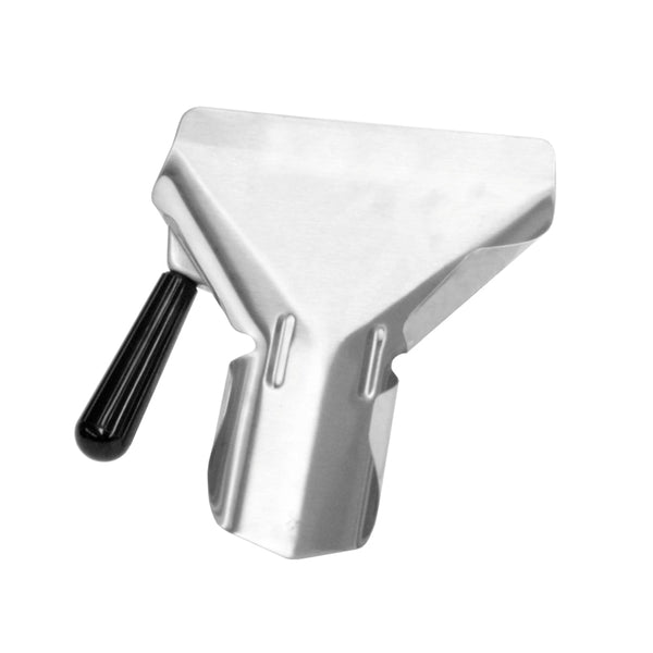 Thunder Group SLFFB001L 9" x 9" x 2-3/8" Stainless Steel 18/8 French Fry Bagger With Bakelite Left Handle