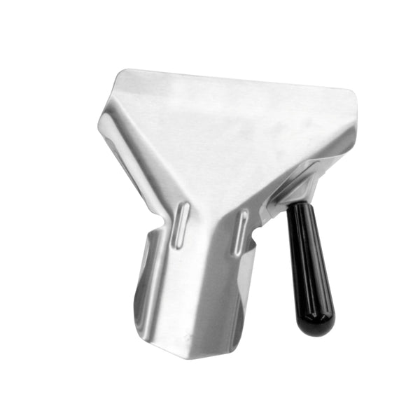 Thunder Group SLFFB001R 9" x 9" x 2-3/8" Stainless Steel 18/8 French Fry Bagger With Bakelite Right Handle