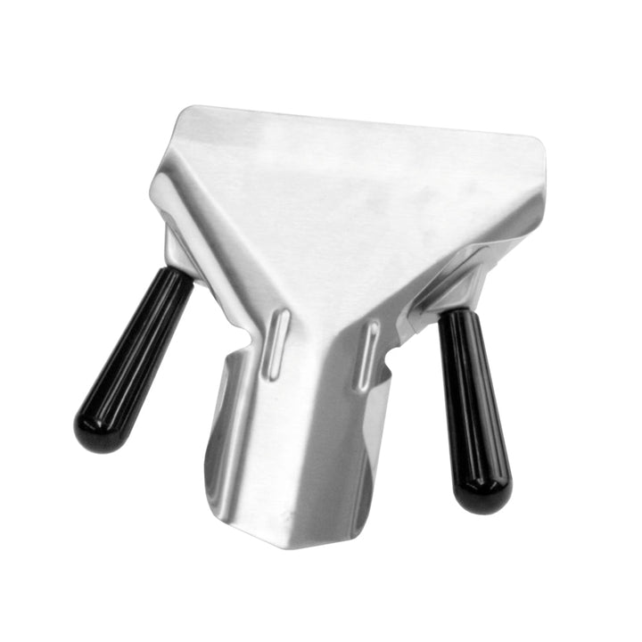 Thunder Group SLFFB001 9" x 9" x 2-3/8" Stainless Steel 18/8 French Fry Bagger With Removable Bakelite Dural Handles