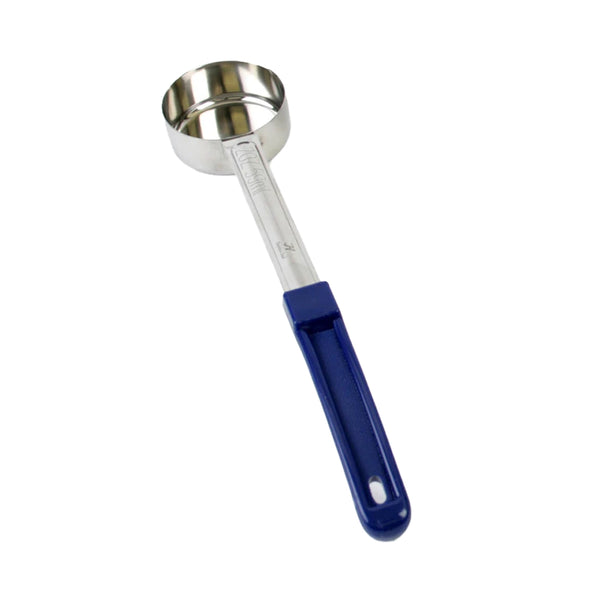 Thunder Group SLLD002 2 oz Stainless Steel Solid Portion Controller Blue