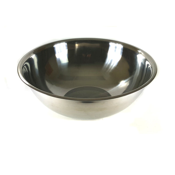 Thunder Group SLMB209 20 Qt Stainless Steel Flat Base Mixing Bowl