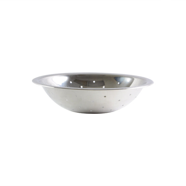 Thunder Group SLMBP150 1-1/2 Qt 8" x 2" Stainless Steel Perforated Mixing Bowl