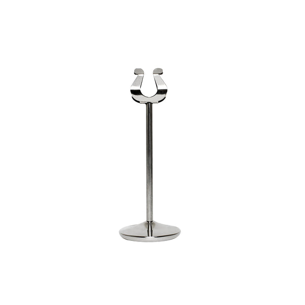 Thunder Group SLMH008 8" Stainless Steel Table Card Stand Pack of 12