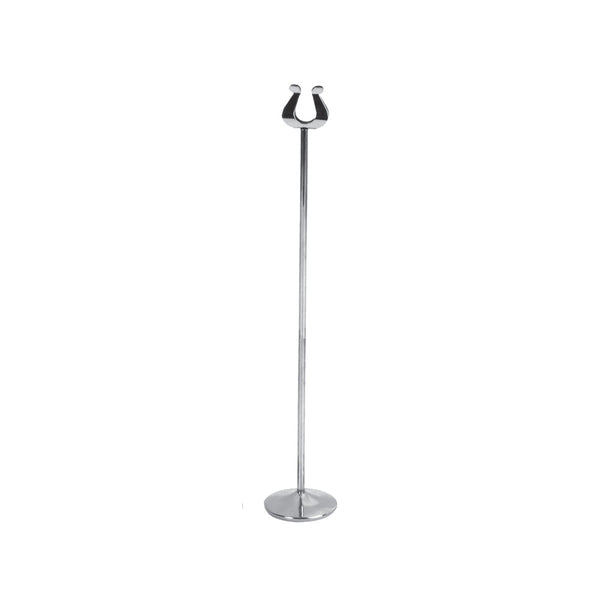 Thunder Group SLMH012 12" Stainless Steel Table Card Stand Pack of 12