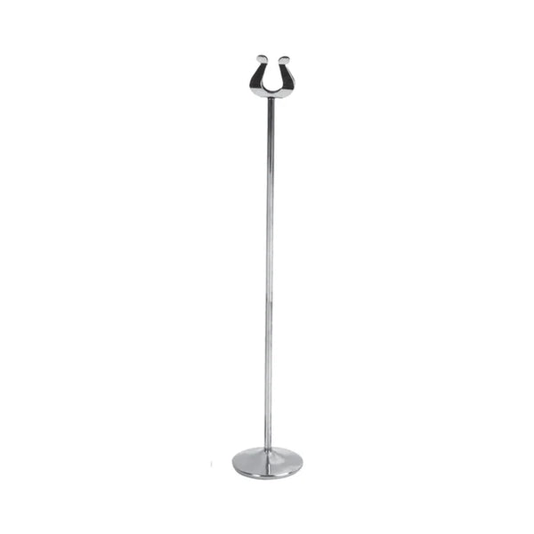 Thunder Group SLMH018 18" Stainless Steel Table Card Stand Pack of 12