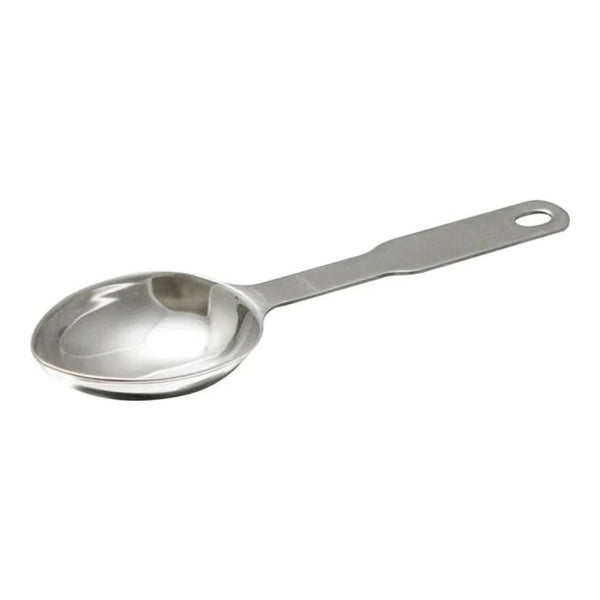 Thunder Group SLMS025V 1/4 Cup Stainless Steel Heavy-Duty Oval Measuring Scoop