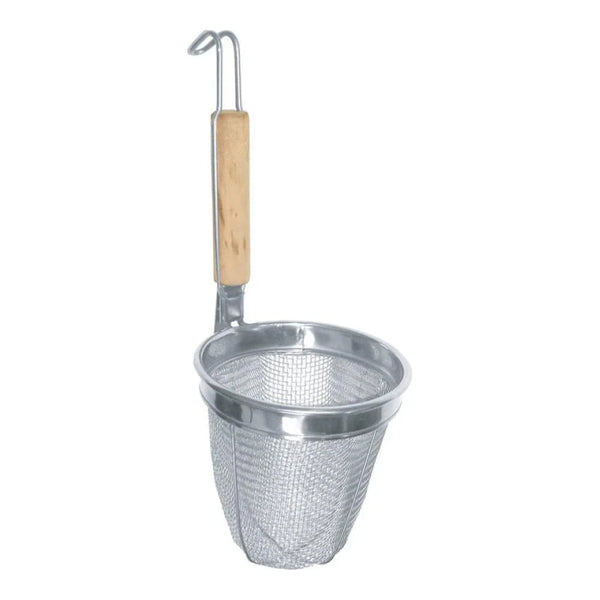 Thunder Group SLNS002 5-1/2" x 5-3/8" Stainless Steel Mesh Noodle Skimmer