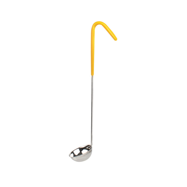 Thunder Group SLOL202 2-1/8" x 7/8" Stainless Steel Serving Ladle Yellow