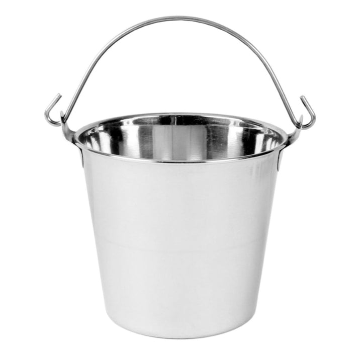 Thunder Group SLPAL002 6-1/4" x 6-1/4" Stainless Steel Pail