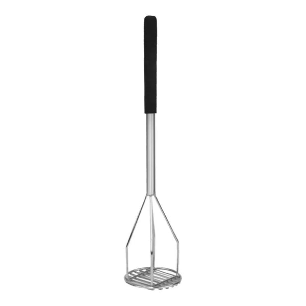 Thunder Group SLPMR018C 4-5/8" x 18" Chrome Plated Round Shape Potato Masher