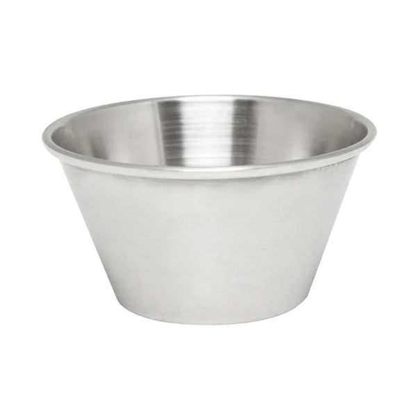 Thunder Group SLSA003 3 oz, 2-3/4" Diameter x 1-1/2" Height, Sauce Cup, Stainless Steel