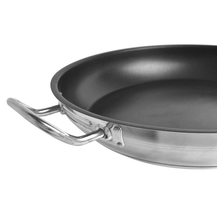 Thunder Group SLSFP4114 14" Diameter Stainless Steel Fry Pan 3