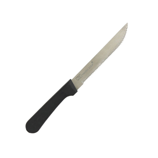 Thunder Group SLSK108 4-3/4" Pointed Tip Steak Knife, Stainless Steel with Plastic Handle