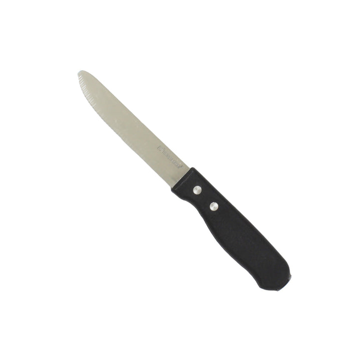 Thunder Group SLSKGK002 5" Blade Round Tip, 10"  Jumbo Knife, Stainless Steel with Plastic Handle