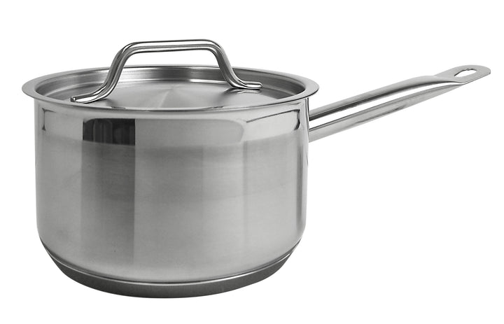 Thunder Group SLSSP4020 2 qt, 7" Diameter x 4" Sauce Pan with 7" Diameter x 1/2" Thickness Lid 2