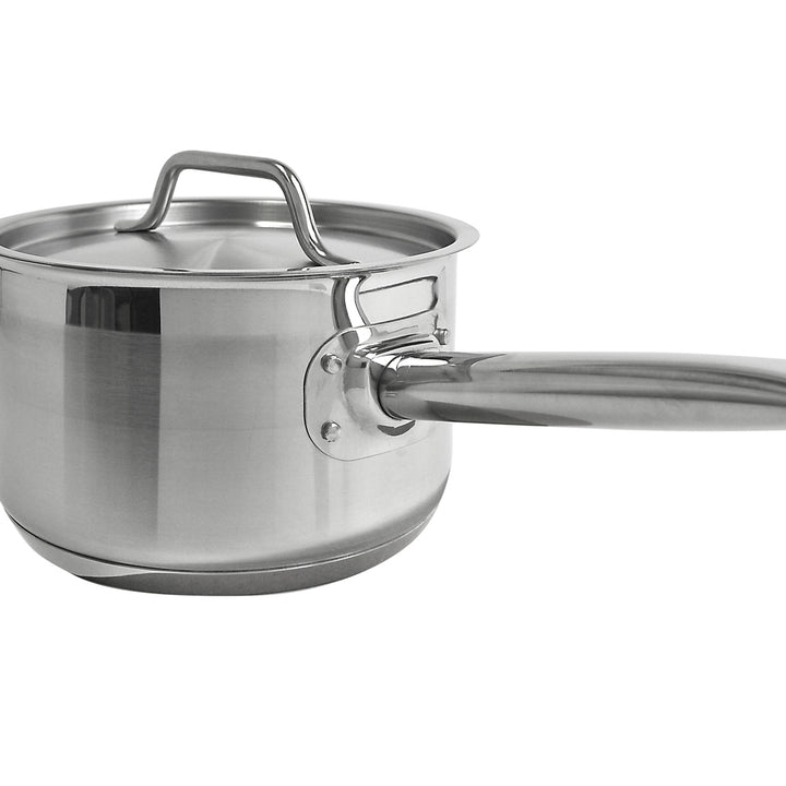 Thunder Group SLSSP4020 2 qt, 7" Diameter x 4" Sauce Pan with 7" Diameter x 1/2" Thickness Lid 4