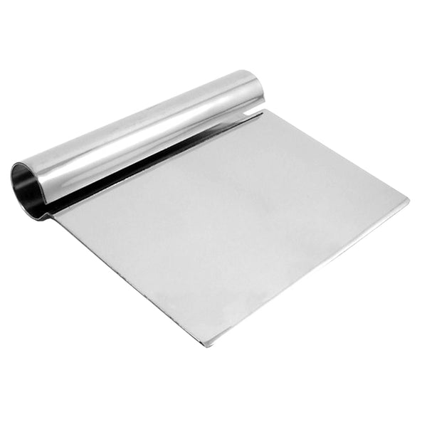 Thunder Group SLTHDS005 5-1/4" x 4-1/4" x 1-3/8", Dough Scraper, Stainless Steel Blade with Rolled Handle