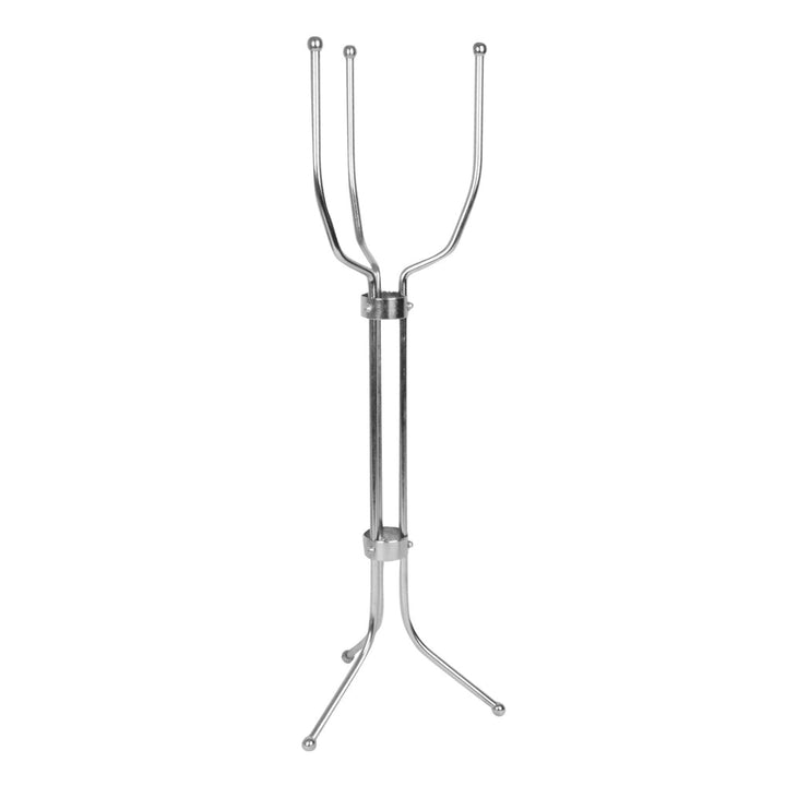 Thunder Group SLWB003 9-3/4" x 9-3/4" x 28-5/8" Foldable Stand, fits SLWB001 Wine Bucket, Stainless Steel