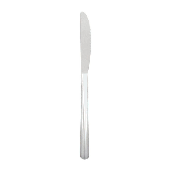 Thunder Group SLWD009 Winsor Dinner Knife, Stainless Steel, 1.5mm Thickness, Dishwasher Safe