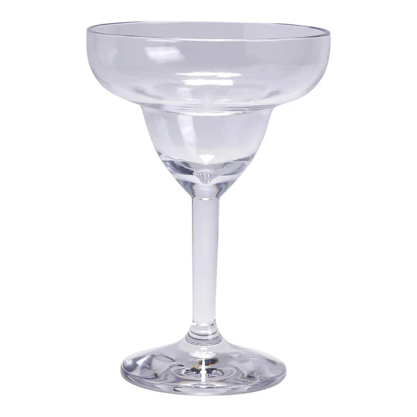 Yanco SM-10-MG 10 Oz  Clear Plastic Stemware Margarita Glass, Pack of 24