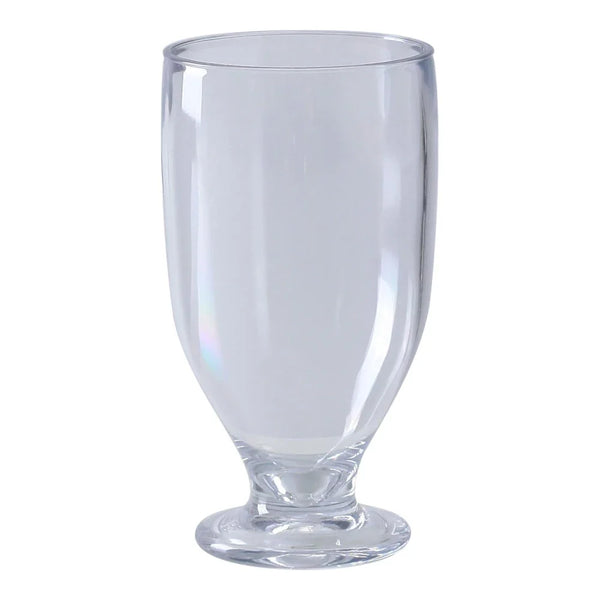 Yanco SM-12 12 Oz Clear Plastic Stemware Beverage Glass, Pack of 24