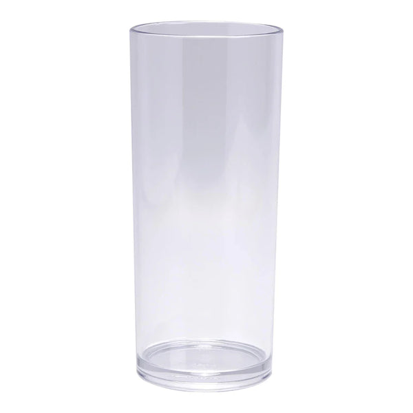 Yanco SM-16-H 16 Oz Clear Plastic Stemware Highball Glass, Pack of 24