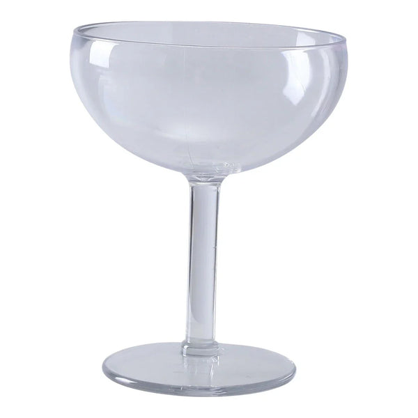 Yanco SM-16-MG 16 Oz Clear Plastic Stemware Margarita Glass, Pack of 24